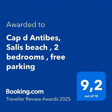 Cap D Antibes, Salis , 2 Bedrooms , Free Parking Appartamento