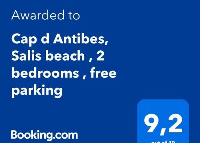 Cap D Antibes, Salis , 2 Bedrooms , Free Parking Appartement